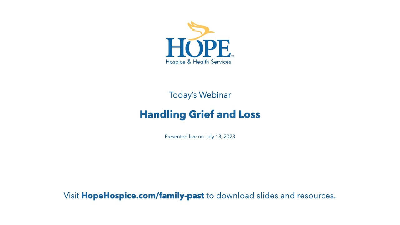 Handling Grief and Loss